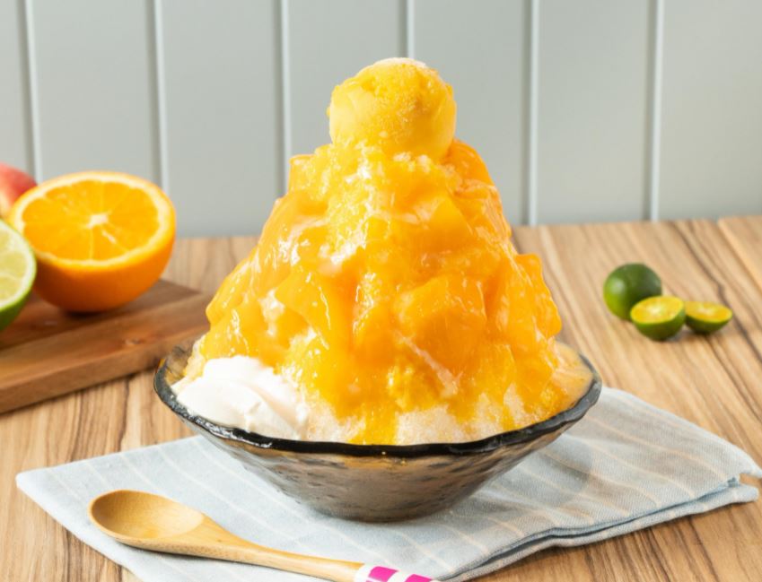 mango shaved ice